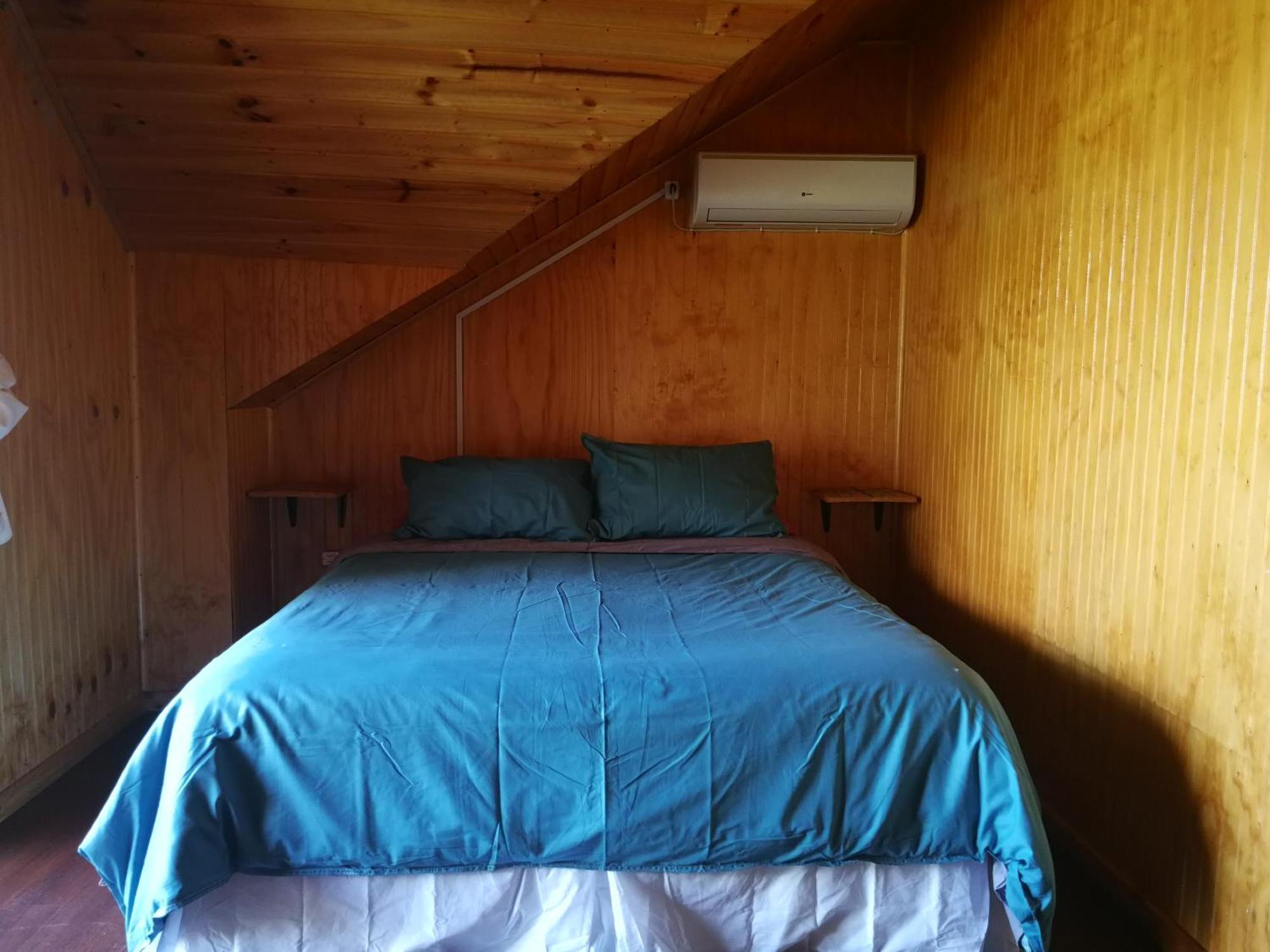 El Manzano  Camping & Hospedaje Rio Laja חדר תמונה
