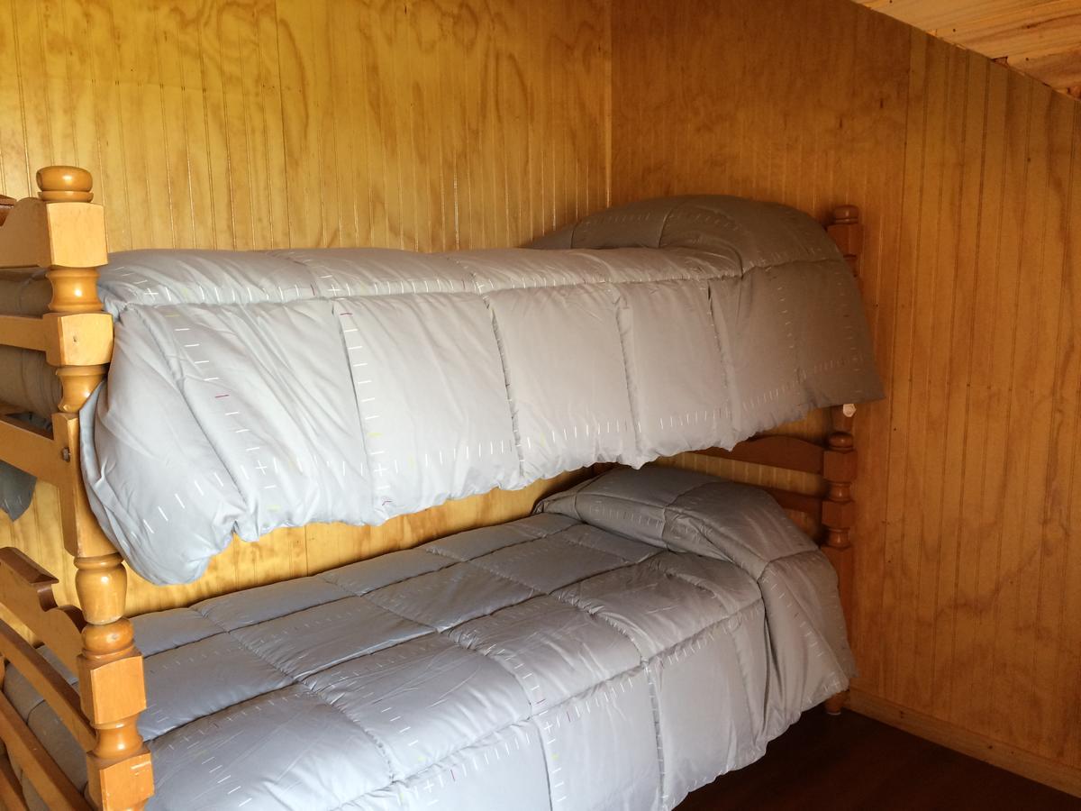 El Manzano  Camping & Hospedaje Rio Laja מראה חיצוני תמונה